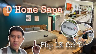 WHERE TO STAY IN SAPA (D Home Sapa) | VLOGCETERA | ThrifTrip in Vietnam Ep. 4
