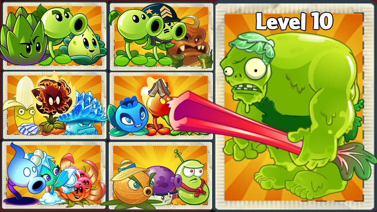 How many team plants use 5 plant food can defeat Gargantuar Zombie