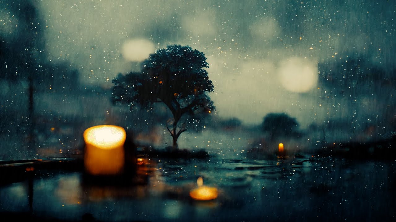 5 Hour Light Rain in the Countryside - Mindfulness Nature Sound For Deep Healing