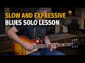 How to play more expressive blues solos