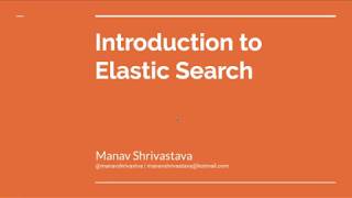 Elastic Search: From Zero to Hero (Online Webinar) Live Session Stream #2