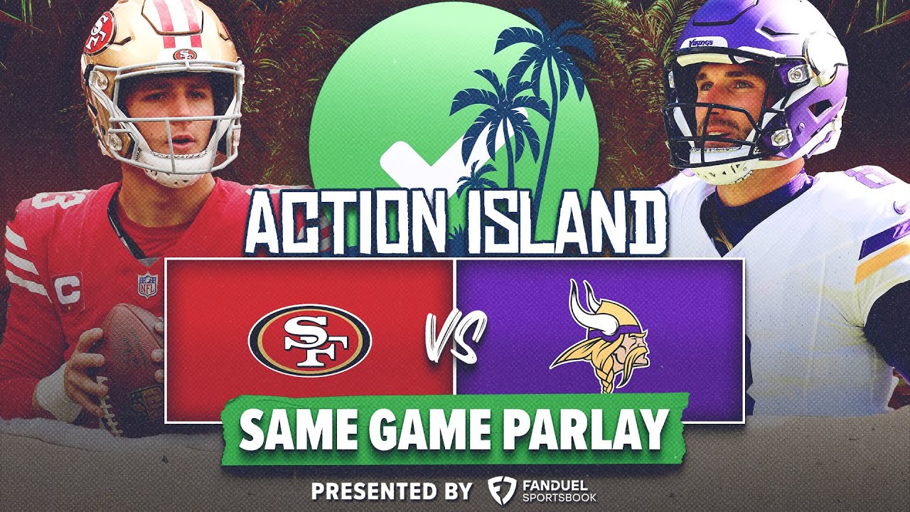 San Francisco 49ers vs Minnesota Vikings Player PROPS & PARLAYS! NFL