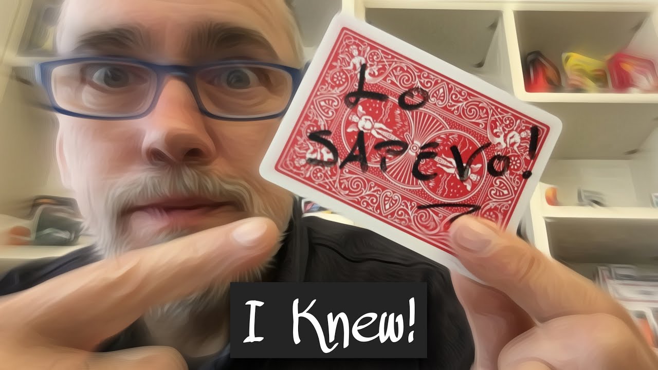 I Knew! - Lo Sapevo! - Magia con le carte - Lassonellamanica.com