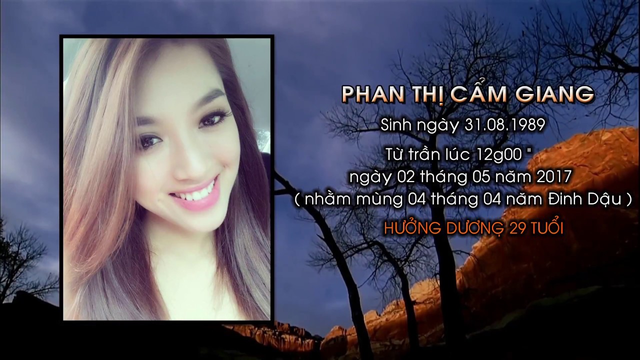 LỄ TANG CẨM GIANG