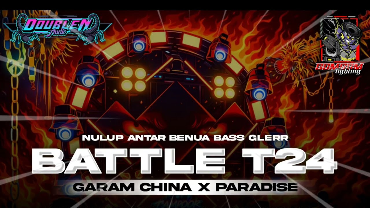 DJ GARAM CINA X PARADISE || AMUNISI BATTLE 2026 || DJ YANG KALIAN CARI#bombomlighting #K5#dj 