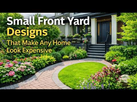 Small Front Yard Designs That Make Any Home Look Expensive
