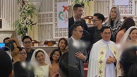 Tóc Tiên rạng ngời bên Hoàng Touliver trong lễ cưới ở Đà Lạt