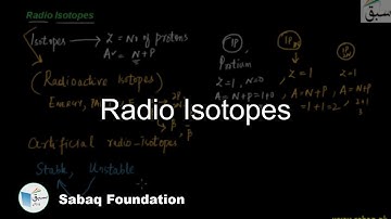 Radio Isotopes, Physics Lecture | Sabaq.pk