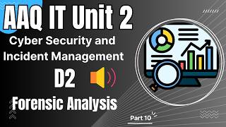 BTEC IT AAQ | Unit 2 Cyber Security | D2 FORENSIC ANALYSIS - Audio Overview - P10