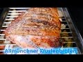 #184: Altmünchner Krustenbraten (Schweinebraten) mit Dunkelbiersauce vom Broil King Regal 490