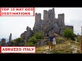 ABRUZZO ITALY | Awesome Italian Cupcakes in Sulmona and Walking to Rocca Calascio