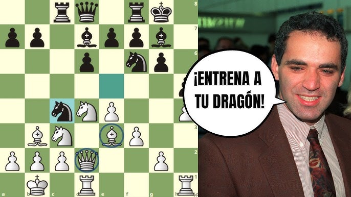 🥇▷【 Defensa Siciliana. Variante del Dragón - Ajedrez. Aperturas  Semiabiertas 】