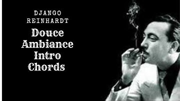 Django Reinhardt Douce Ambiance Intro Chords