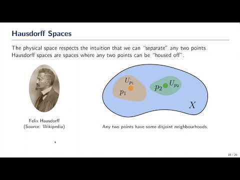 Prerequisites II: Topology