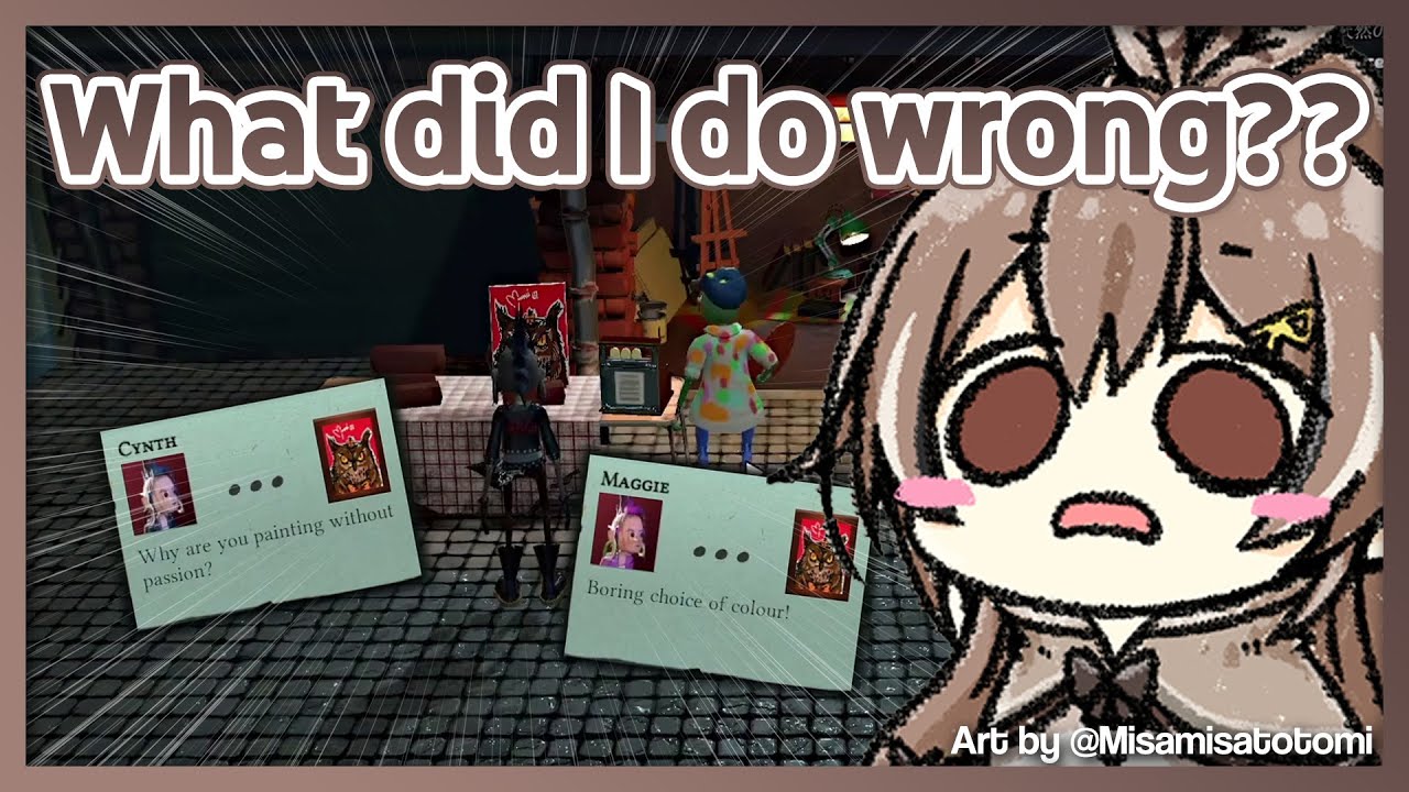 Mumei getting roasted by the NPCs and it almost made her snap