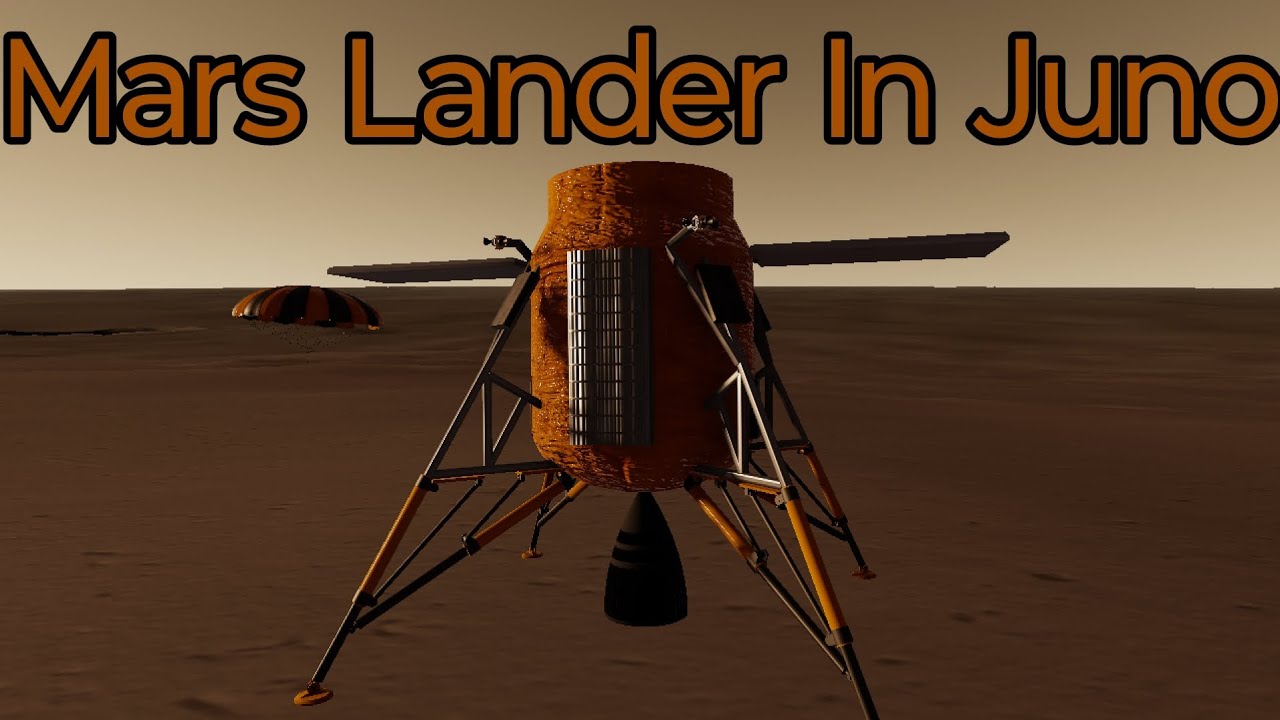(RSS) Mars Lander In Juno New Origins, also Falcon 7 - YouTube