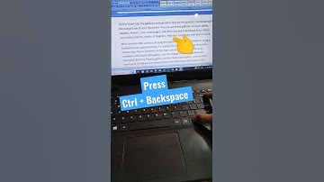 Ctrl+ BACKSPACE for delete Word #youtubeshorts #tricks #computer #trendingshorts #keyboard