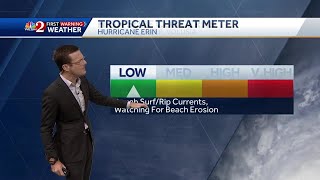 Erin strengthens into first major hurricane of the 2025 Atlantic season