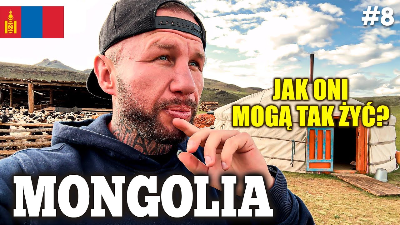 Mongolia - zamieszkałem z NOMADAMI na pustkowiu… Jak można tak żyć? SZOK!