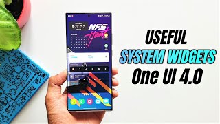Samsung One UI 4.0 System widgets. screenshot 2