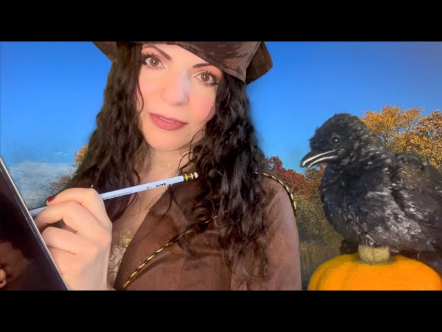 ASMR Roleplay Measuring and Drawing Your Face Personal Attention Soft Spoken