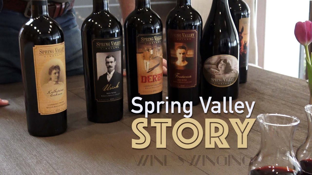Spring Valley Winery Story Tasting Room Walla Walla YouTube