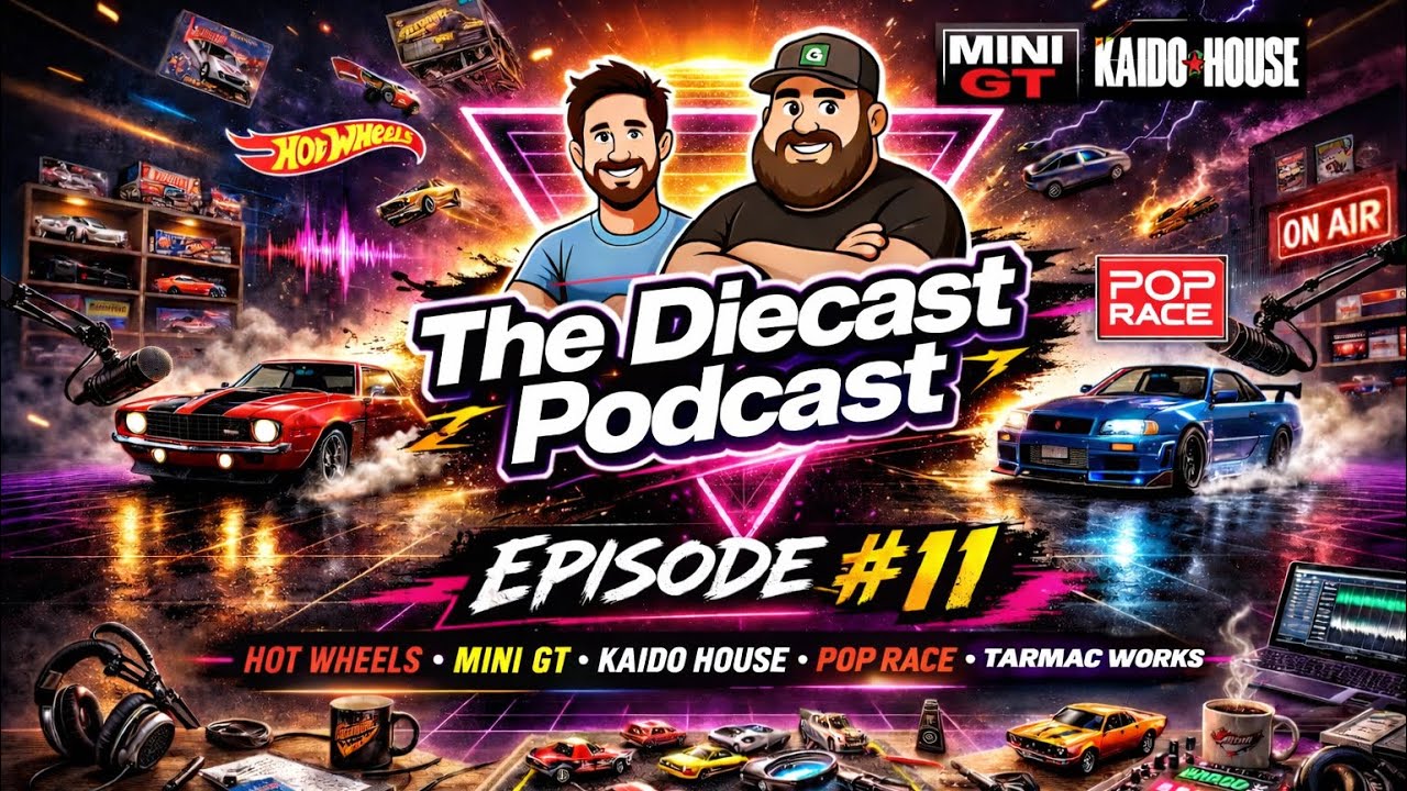 The Diecast Podcast - Ep #11 || RLC Returns, Pink Porsche Rumours & Motorhelix did WHAT!?