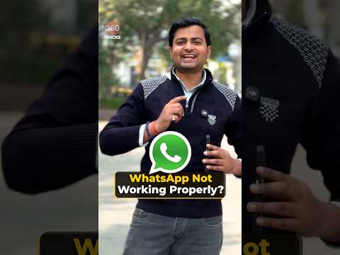 WhatsApp Not Working Properly? Try this #shorts #whatsapp #tipsandtricks #howto #techtips