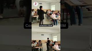 MBA Classroom Experience at SDUIM | Interactive Learning & Relaxation Through Meditation