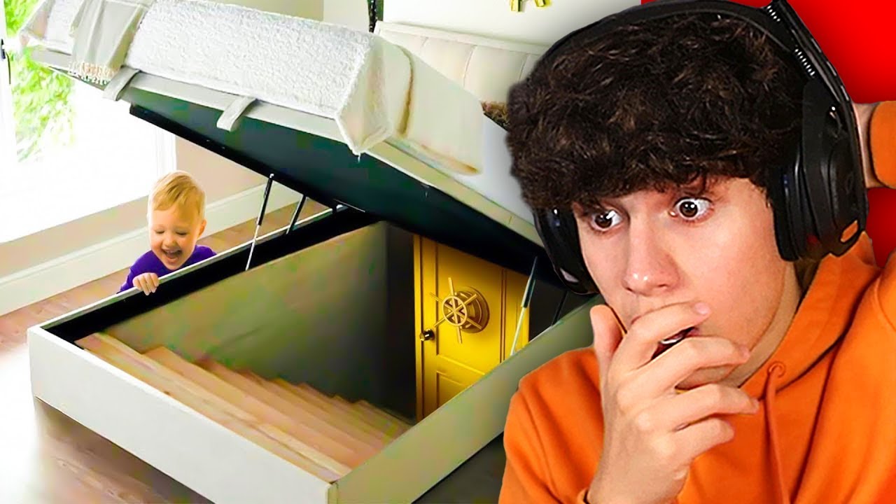 Mensen Vinden GEHEIME VERBORGEN KAMERS In Hun Huis!