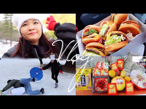 Tết ở Mỹ ... Té Xấp Mặt Lun nè | Weekly Vlog