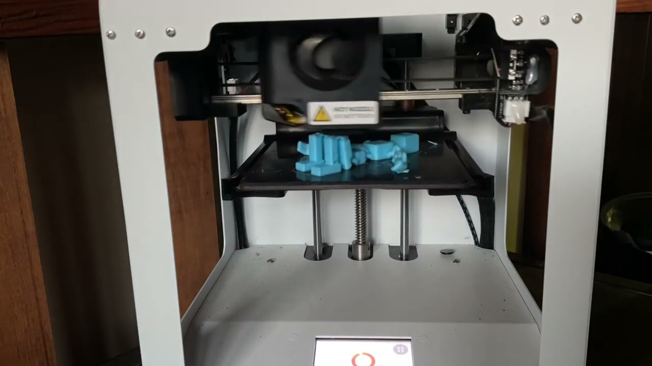 Time lapse of 3d printed floppy dude
