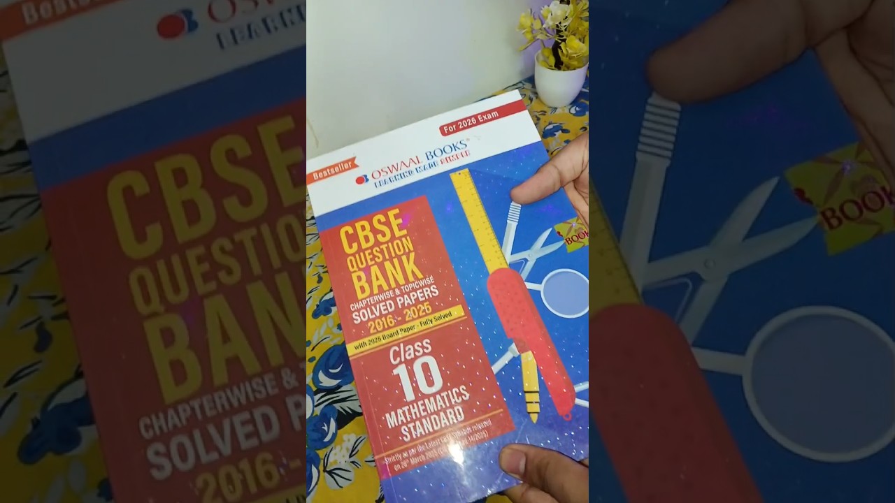 Oswaal Class 10 Maths Question Bank Review | Must-Have for 2026 Boards 📘✨