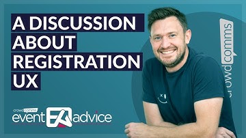 Event Registration UX with Expert Will Custard | EventAdvice