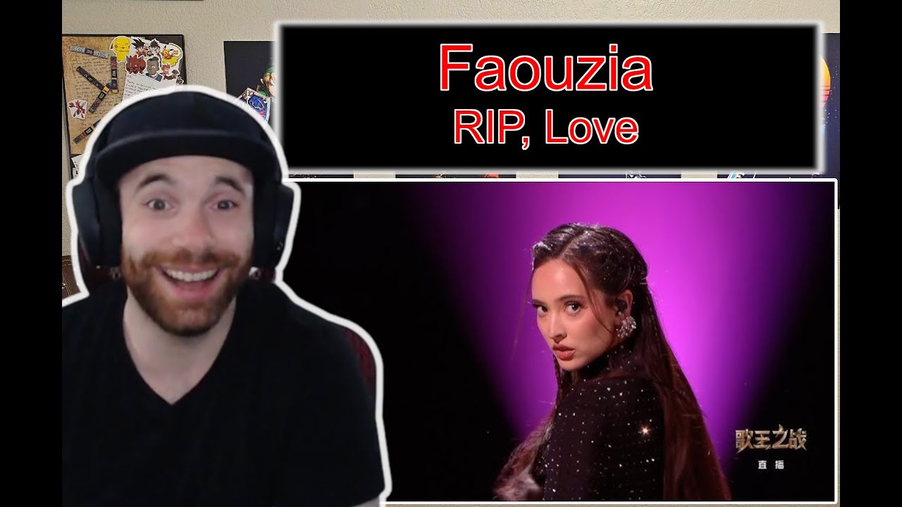 Faouzia | RIP, Love (First Time Hearing) Singer 2024 Live Stream Reaction