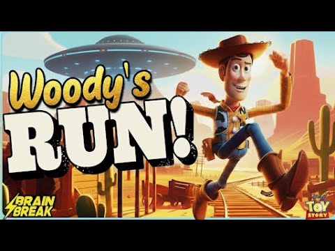 🌵 Woody's Wild West Run 🌵 Toy Story Brain Break 🌵 Andy's Coming 🌵 Just ...