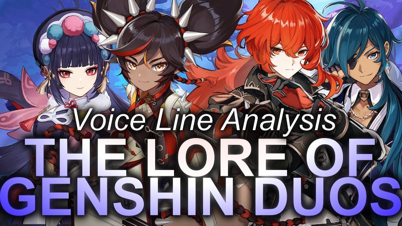 The Lore of Genshin Duos and Friends [Genshin Impact Voice Line Analysis 1] YouTube