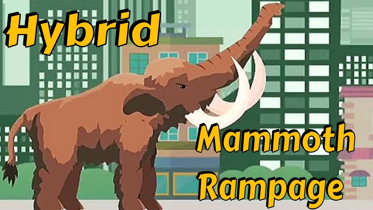 Hybrid Mammoth City Rampage - Destruyendo Todo Lo Que Está A Su Paso - Android Gameplay