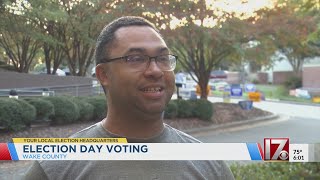 Steady voter turnout seen in Wake County on Election Day
