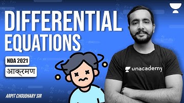 #NDA_2021 ​ | DAY 1 | DIFFERENTIAL EQUATIONS | FULL MATHS COURSE | आक्रमण BATCH