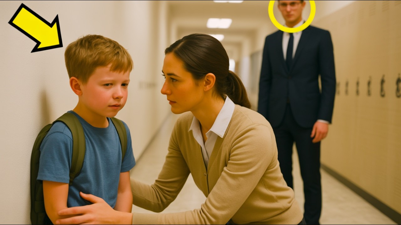 TANÁRNŐ VIGASZTAL EGY FIÚT… ANÉLKÜL, HOGY TUDNÁ, HOGY A GAZDAG APA UGYANOTT VAN