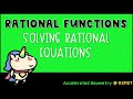 Solving Rational Equations Quiz