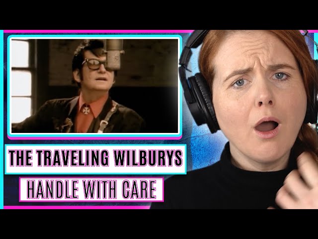 Vocal Coach reacts to The Traveling Wilburys - Handle With Care (Official Video) class=
