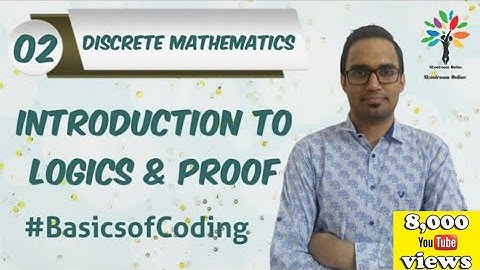 Introduction to Logics and Proofs | What is Discrete Mathematics
