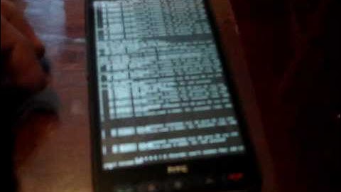 Hd2 android booting + home screen