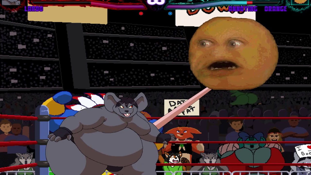 Mugen Lardo vs Annoying Orange (Rematch)