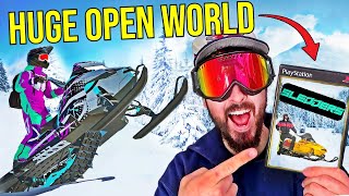 The GREATEST Snowmobile Game EVER! (First Gameplay SLEDDDERS) screenshot 5