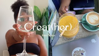 Creat(her) - June Series [my 1st booking, emotional call with grandma, talking about my dream life]