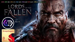 Lord's Of The Fallen | GameHub Revanced Ludashi | Snapdragon 8 Gen 2 | Pc Game Test 