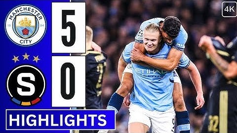 Man City vs Sparta Prague (5-0) | HIGHLIGHTS | #footballhighlights